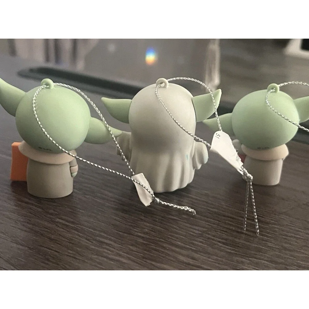 Hallmark Star Wars Grogu Halloween Mystery Ornaments Series 4 Lot of 3